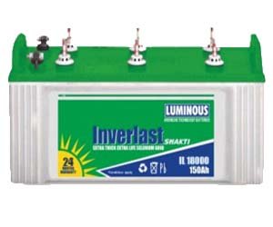 Luminous InverLast 150Ah Inverter Battery for Home UPS