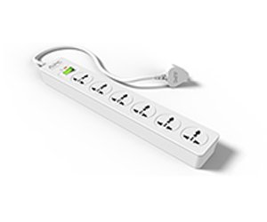 APC Surge Protector 6 Universal Sockets | P6-IN